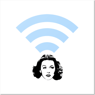 Godmother of Wi-Fi Posters and Art